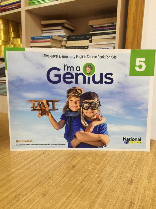 National English I'm a Genius 5 Five-Level Elementary English Course Book For Kids