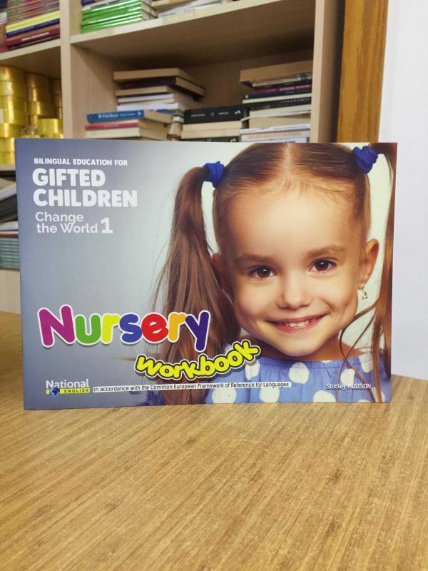 National English Nursery Workbook Bilingual Education For Gifted Children Change The World 1