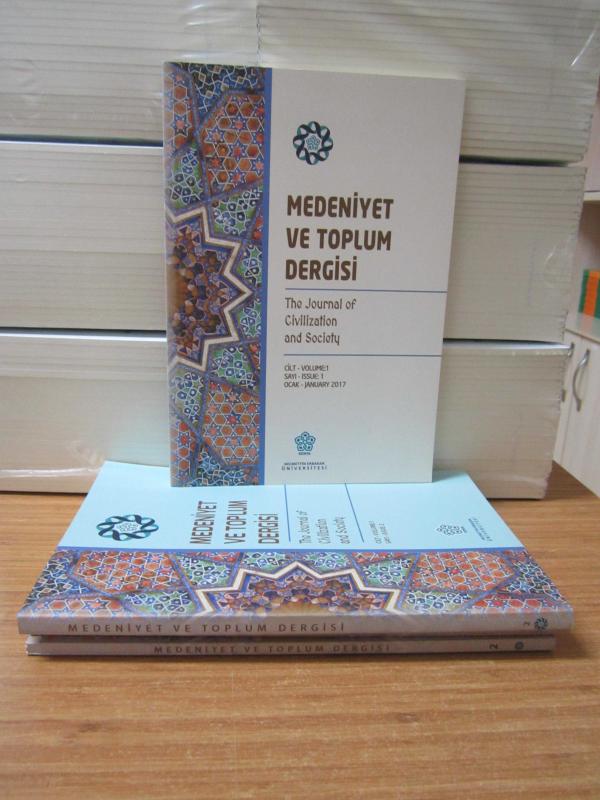 Necmettin Erbakan Üniversitesi MEDENİYET ve TOPLUM Dergisi - 4 Sayı TAKIM : Cilt 1 Sayı 1 & Sayı 2 (2017) ve Cilt 2 Sayı 1 & Sayı 2 (2018)