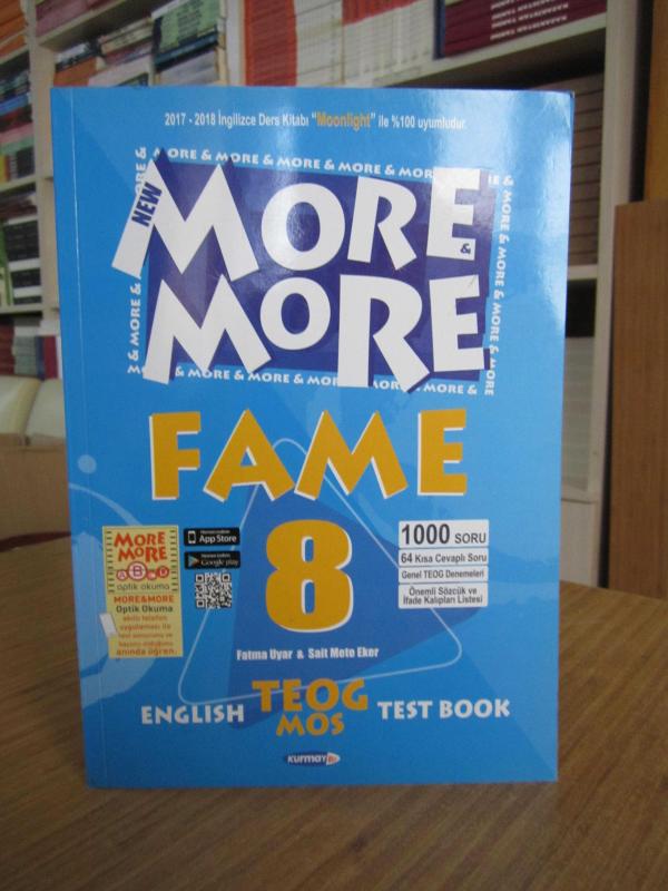 New More More 8 Test Book (2017-2018 İngilizce Ders Kitabı Moonlight ile %100 Uyumlu)