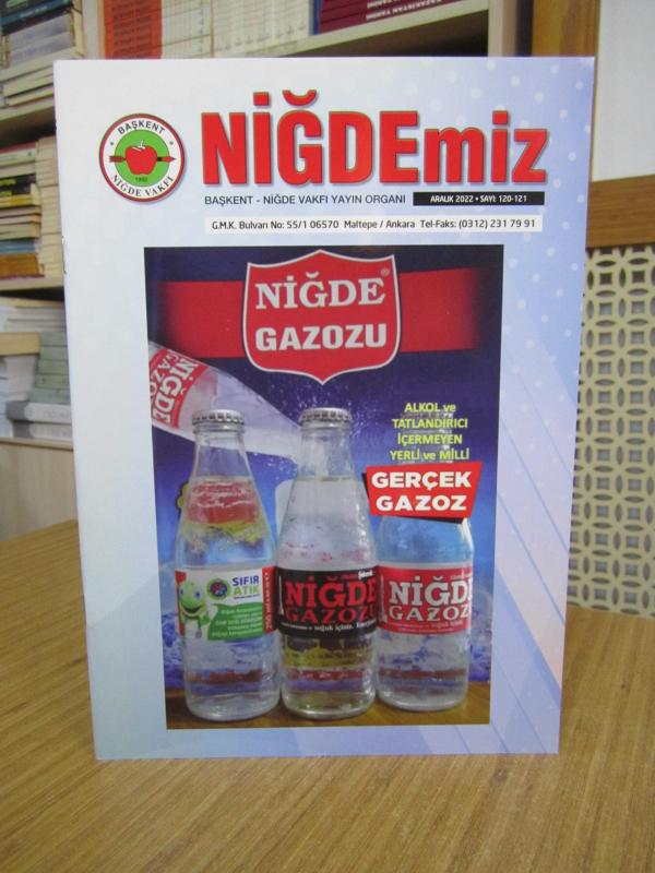 NİĞDEMİZ Başkent Niğde Vakfı - Sayı 120-121 - Aralık 2022