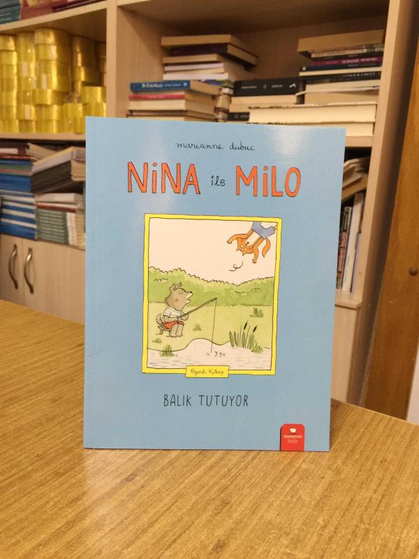 Nina ile Milo Balık Tutuyor - Marianne Dubuc