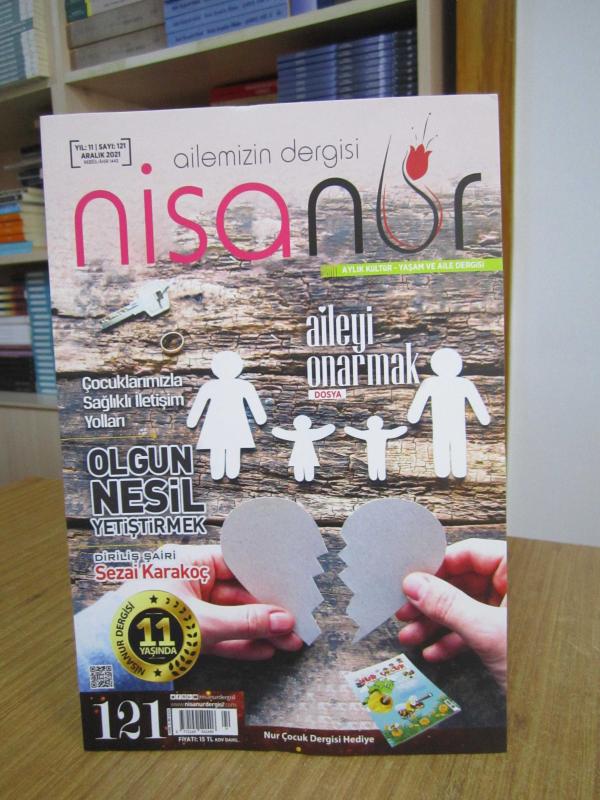 NİSANUR Kadın ve Aile Dergisi - Sayı 121 - Aralık 2021 (Nur Çocuk Ekleri Yok)