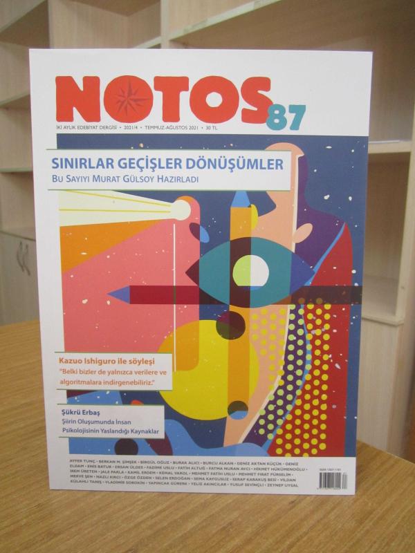 NOTOS Edebiyat Dergisi - Sayı 87 - Temmuz Ağustos 2021
