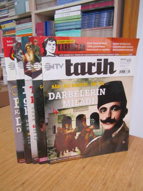NTV TARİH Dergisi - 2013 Yılı 5 Sayı TAKIM (Sayılar: 48-50-51-52-53)