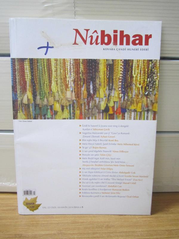 NÜBİHAR KOVARA ÇANDİ HUNERİ EDEBİ KÜLTÜR SANAT EDEBİYAT DERGİSİ - Jımar 128 - Havin 2014