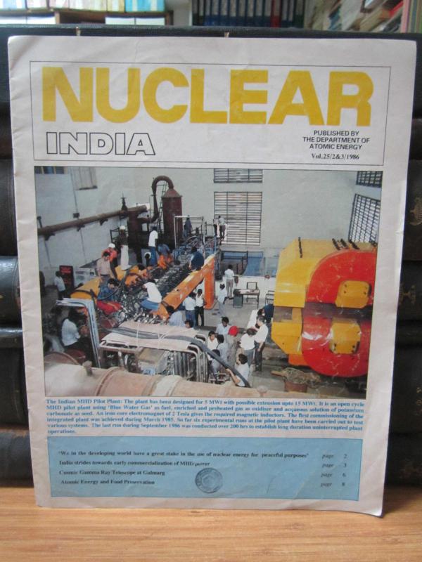 Nuclear India - Vol 25 / 2 & 3 / 1986 - Published by The Department of Atomic Energy