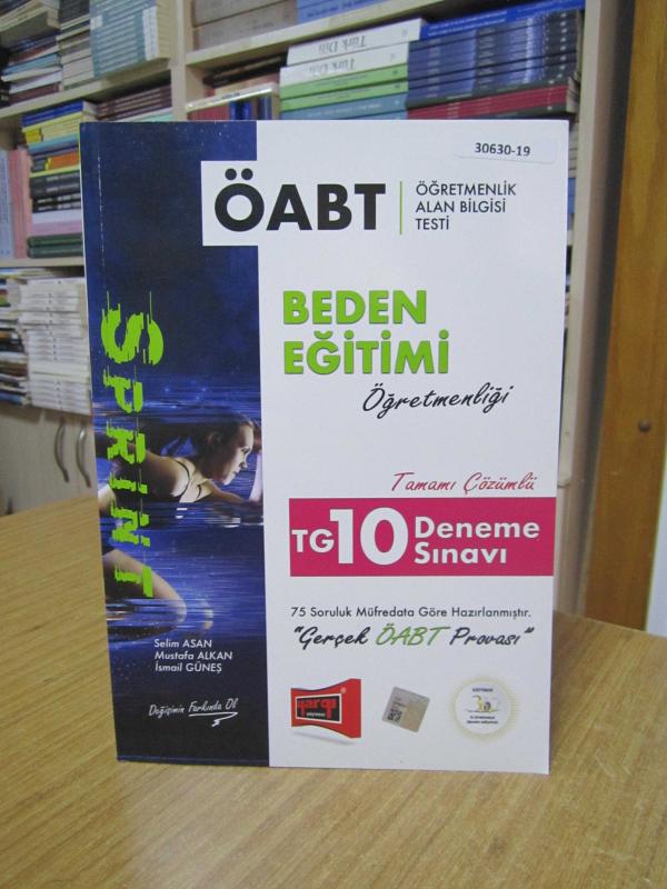 ÖABT Beden Eğitimi Öğretmenliği Tamamı Çözümlü 10 Deneme Sınavı / Yargı Yayınevi
