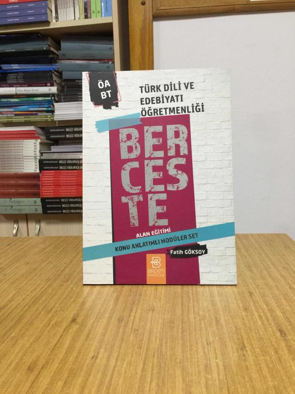 ÖABT Berceste Türk Dili ve Edebiyatı Öğretmenliği Alan Eğitimi Konu Anlatımlı Modüler Set Birdem Yayıncılık (2.Baskı)