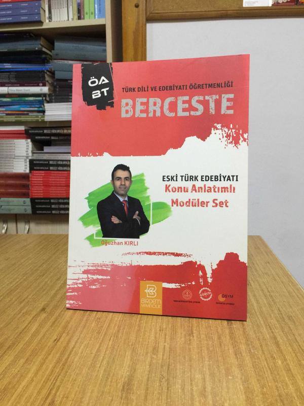 ÖABT Berceste Türk Dili ve Edebiyatı Öğretmenliği Eski Türk Edebiyatı Konu Anlatımlı Modüler Set Birdem Yayıncılık (3.Baskı)