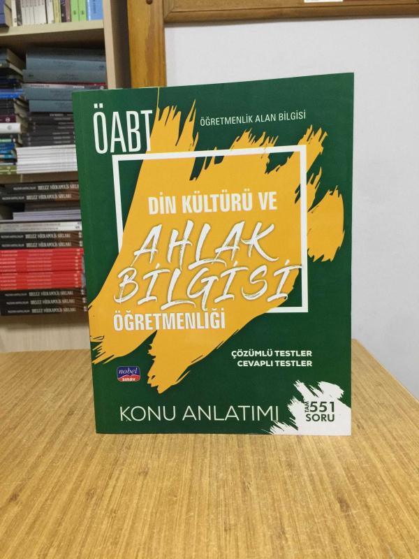 ÖABT Din Kültürü ve Ahlak Bilgisi Öğretmenliği Konu Anlatımı Nobel Sınav Yayınları