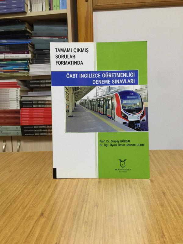 ÖABT İngilizce Öğretmenliği Deneme Sınavı - Prof. Dr. Dinçay Köksal & Dr. Öğr. Üyesi Ömer Gökhan Ulum