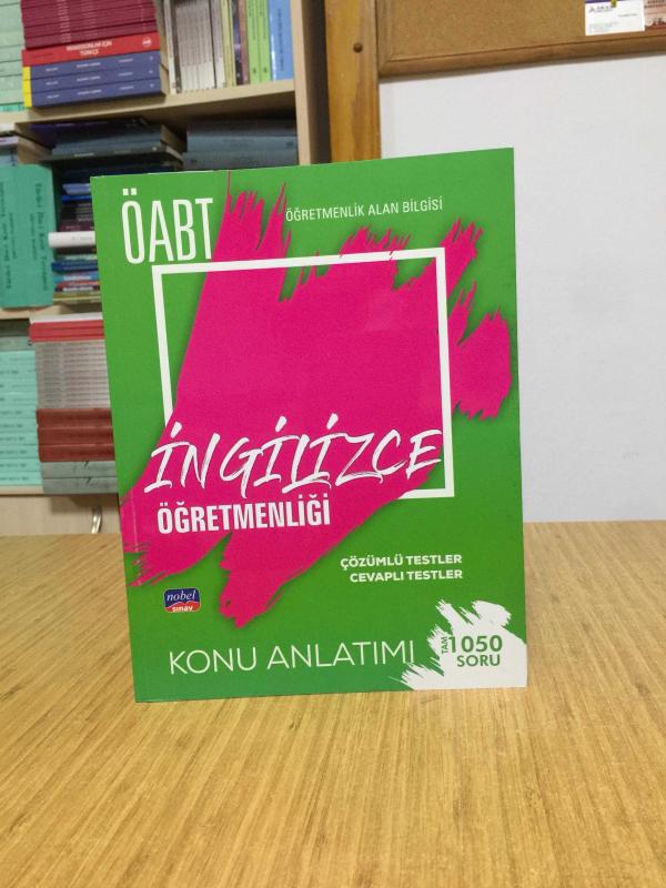 ÖABT İngilizce Öğretmenliği Konu Anlatımı Nobel Sınav Yayınları