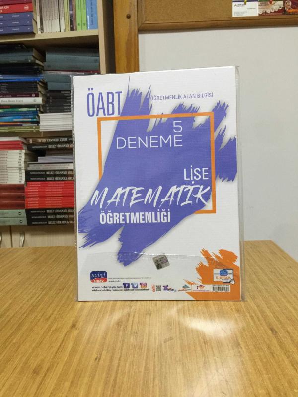 ÖABT Lise Matematik Öğretmenliği Öğretmenlik Alan Bilgisi 5 Deneme Nobel Akademi