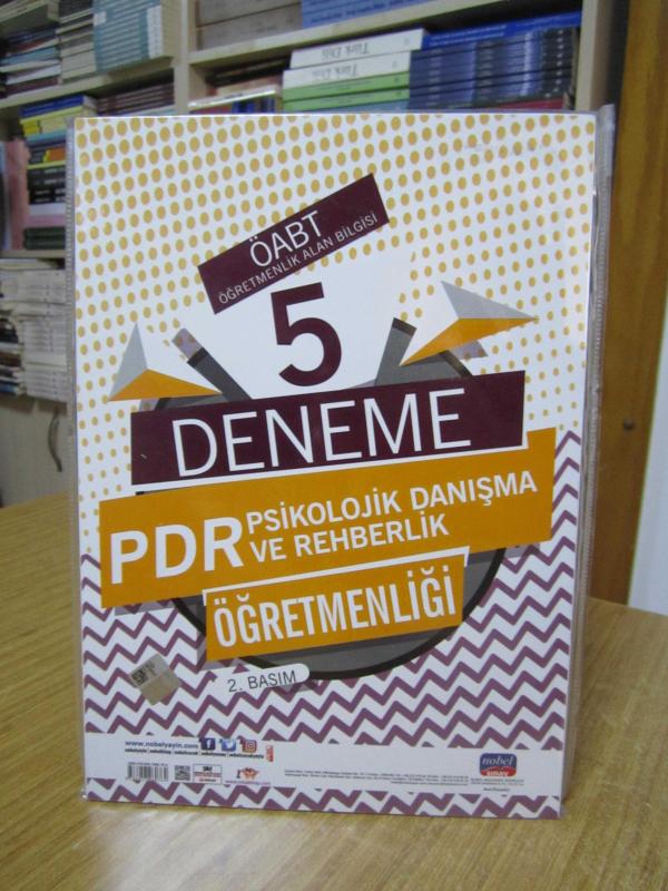 ÖABT PDR Psikolojik Danışma ve Rehberlik Öğretmenliği - Öğretmenlik Alan Bilgisi - 5 Deneme