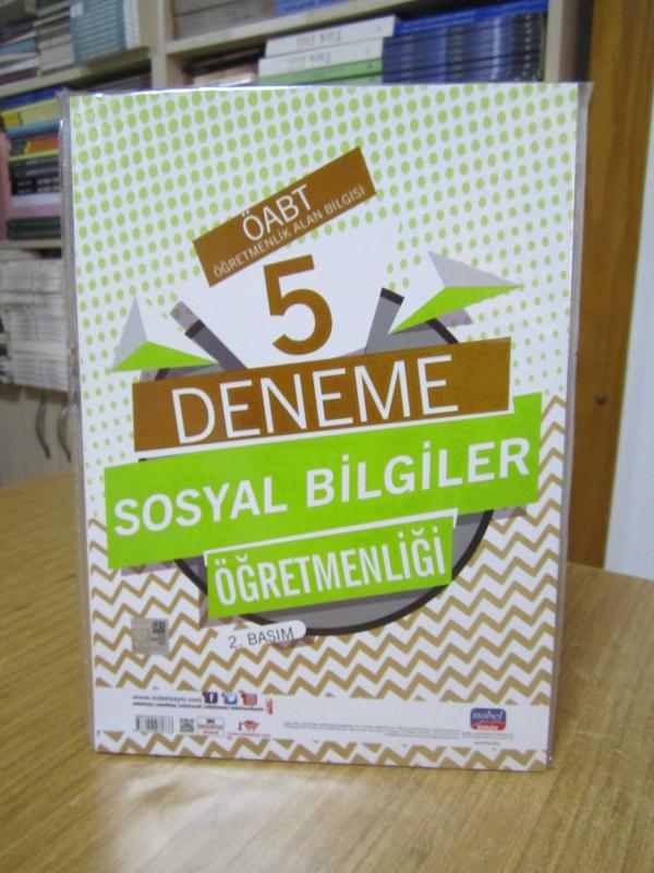 ÖABT Sosyal Bilgiler Öğretmenliği - Öğretmenlik Alan Bilgisi - 5 Deneme
