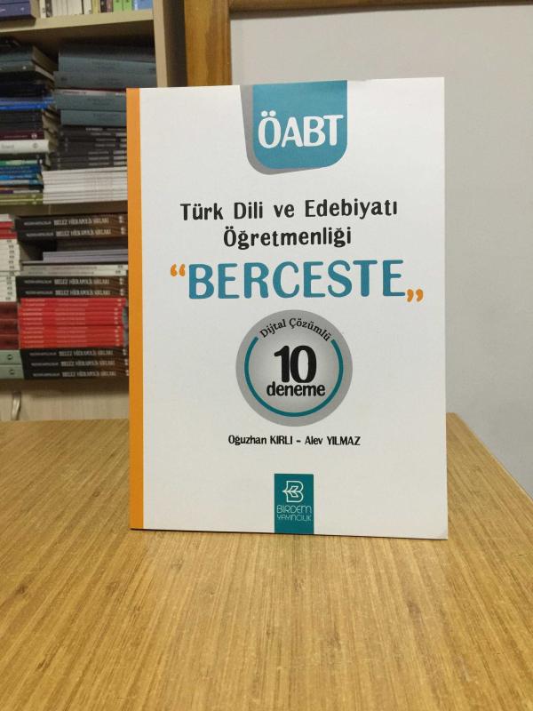 ÖABT Türk Dili ve Edebiyatı Öğretmenliği BERCESTE 10 Deneme Dijital Çözümlü Birdem Yayıncılık