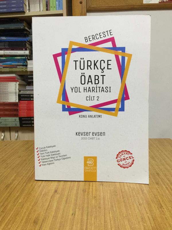 ÖABT Türkçe Öğretmenliği Berceste Yol Haritası Konu Anlatımlı Cilt 2 Birdem Yayıncılık