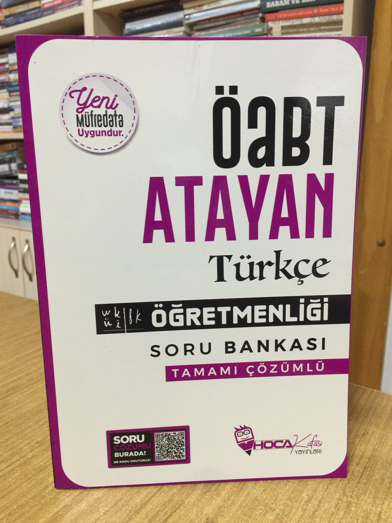 ÖABT Türkçe Öğretmenliği Soru Bankası Çözümlü Hoca Kafası Yayınları