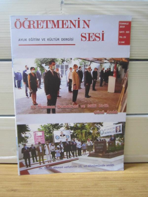 ÖĞRETMENİN SESİ Dergisi - Sayı 265 - Temmuz 2019