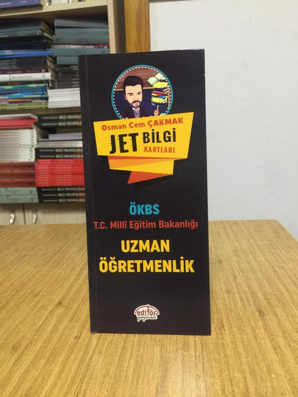 ÖKBS Uzman Öğretmenlik Jet Bilgi Kartları Editör Yayınevi