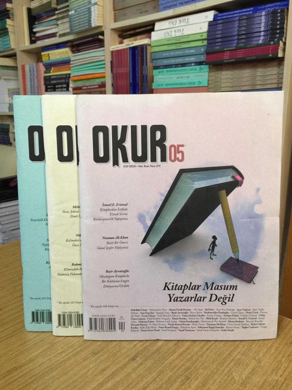 Okur Kitap Dergisi - 2018 Yılı 3 Sayı TAKIM (Sayılar: 05-06-07)