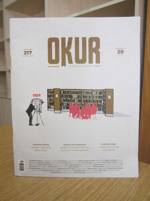 Okur Kitap Dergisi - Sayı 20 - Temmuz Ağustos 2021