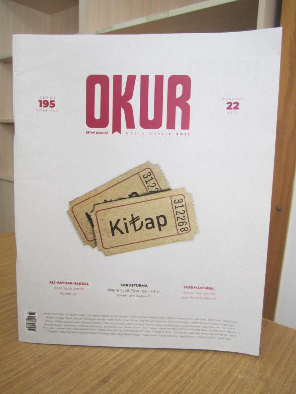 Okur Kitap Dergisi - Sayı 22 - Kasım Aralık 2021