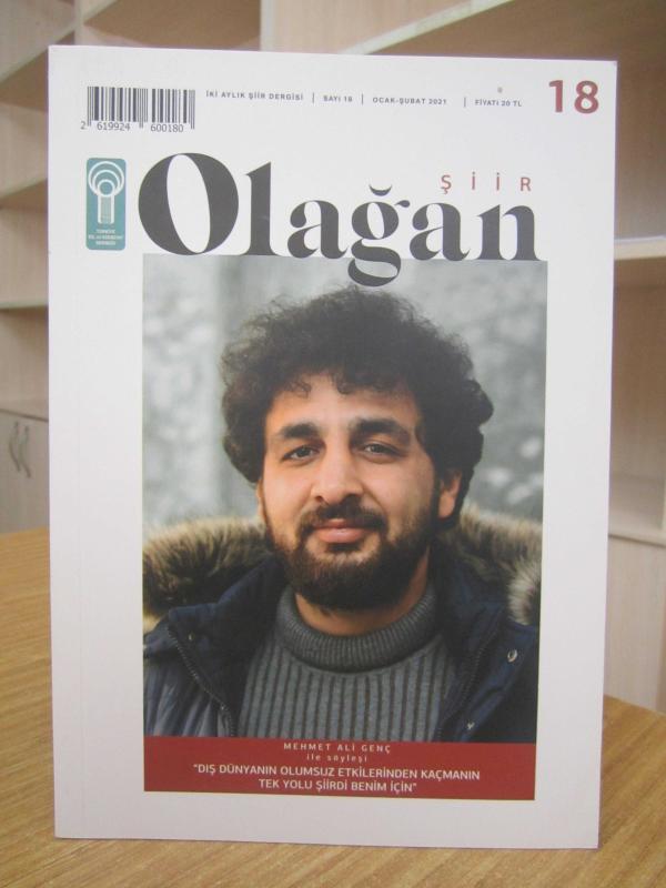 Olağan Şiir Dergisi - Sayı 18 - [ Mehmet Ali Genç ile Söyleşi ] Türkiye Dil ve Edebiyat Derneği