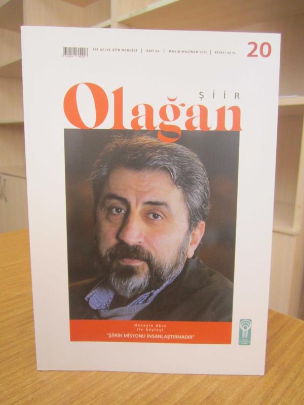 Olağan Şiir Dergisi - Sayı 20 - [ Hüseyin Akın ile Söyleşi ] Türkiye Dil ve Edebiyat Derneği