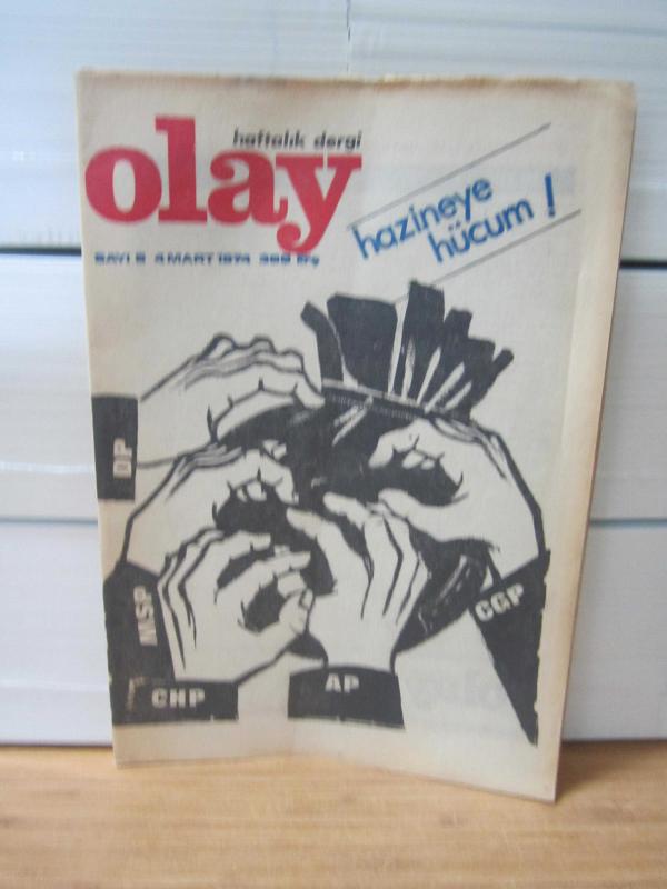 OLAY Haftalık Dergi - 4 Mart 1974 - Sayı 5