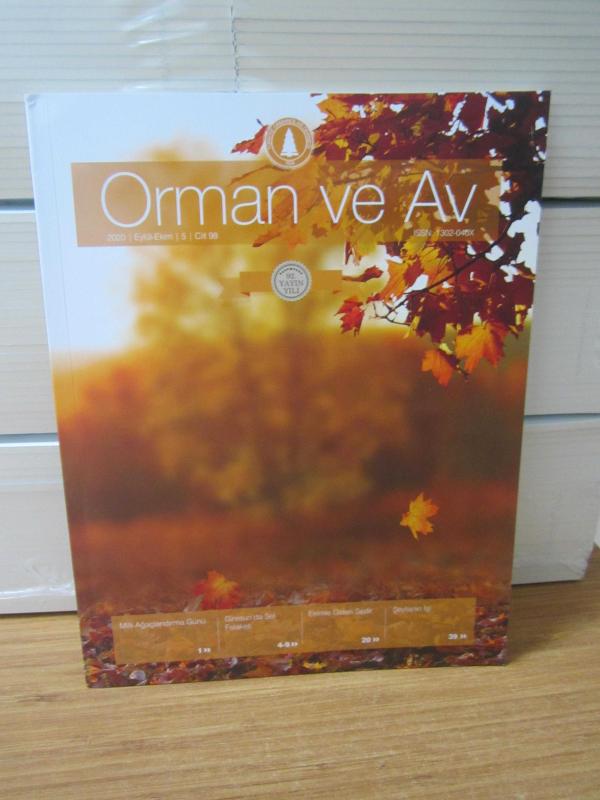 ORMAN ve AV Dergisi - Cilt 98 Sayı 5 - Eylül Ekim 2020
