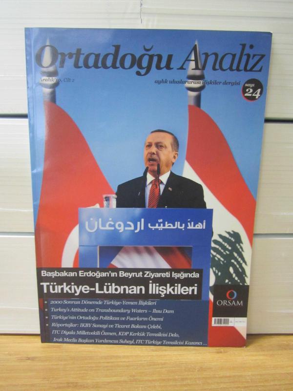 Ortadoğu Analiz Aylık Uluslararası Siyaset Dergisi - Aralık 2010 - Sayı 24