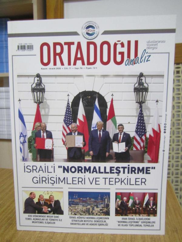 Ortadoğu Analiz Aylık Uluslararası Siyaset Dergisi - Temmuz - Kasım Aralık 2020 - Sayı 96
