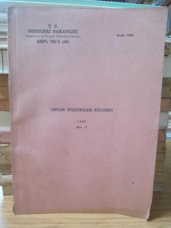 Ortak Bildiriler Bülteni 1967