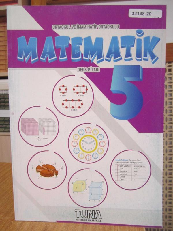 Ortaokul ve İmam Hatip Ortaokulu Matematik 5 Ders Kitabı (2020)