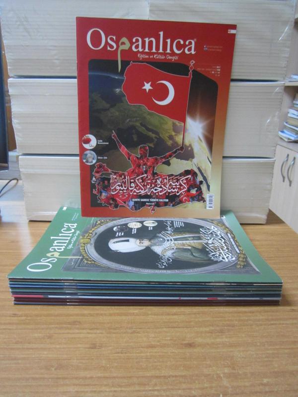 OSMANLICA Eğitim ve Kültür Dergisi - 2018 Yılı 11 Sayı TAKIM (Sayılar: 53-54-55-56-57-58-59-60-61-62-64)