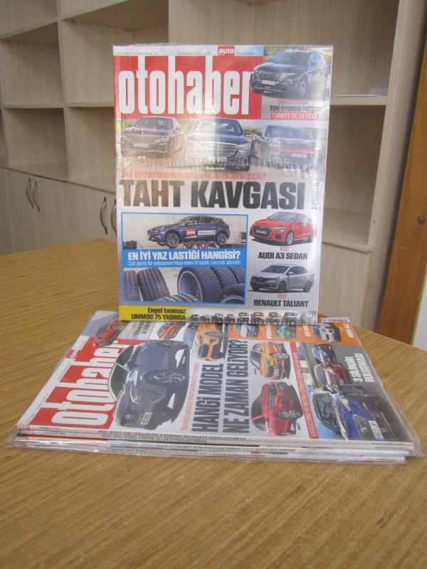 Otohaber Dergisi - 2021 Yılı 5 Sayı TAKIM (Sayılar: 2021-6 / 2021-7 / 2021-8 / 2021-10 / 2021-11)