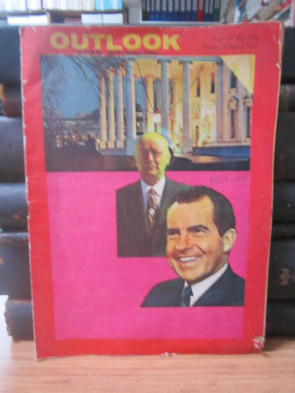 Outlook Weekly Newsmagazine - Year VI - No 276 - Friday 31 March 1972 ( A. S. Kışlalı - M. A. Kışlalı )