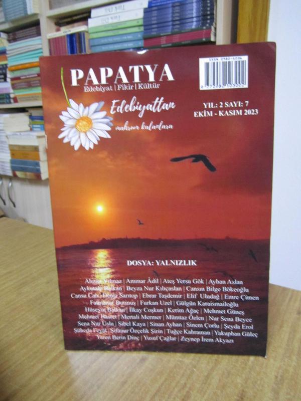 PAPATYA Dergisi - Sayı 7 - Ekim Kasım 2023