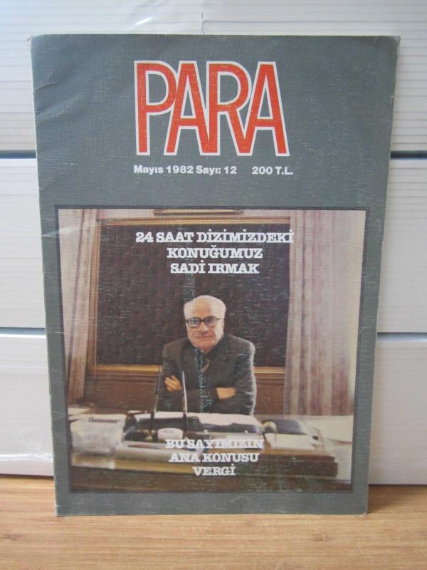 PARA Dergisi - Mayıs 1982 - Sayı 12 - MEBAN Menkul Değerler Bankerlik ve Finansman A.Ş.