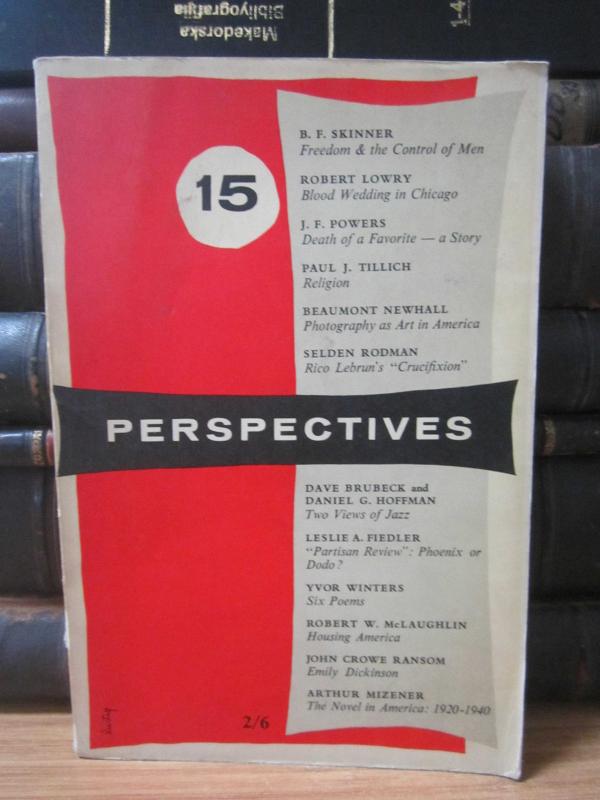 Perspectives by Intercultural Publications Hamish Hamilton Ltd - Number Fifteen - Spring 1956