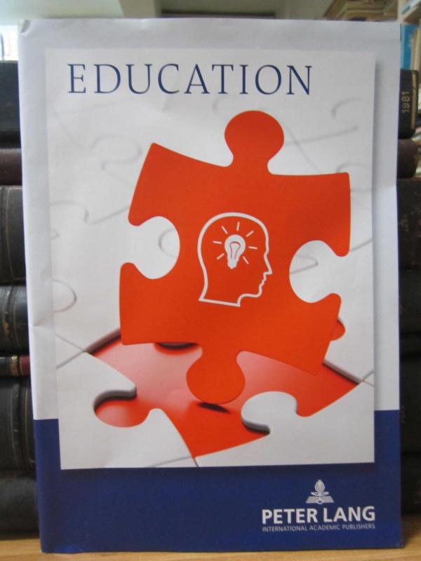 Peter Lang International Academic Publishers - Education (Catalog)
