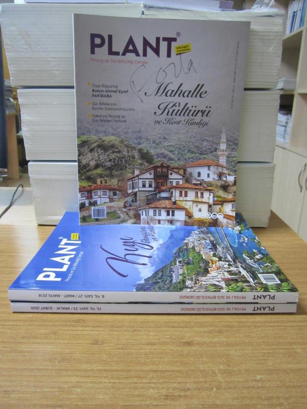 PLANT Peyzaj ve Süs Bitkiciliği Dergisi - 3 Sayı TAKIM 26.Sayı (Aralık-Şubat 2018) - 27.Sayı (Mart-Mayıs 2018) - 33.Sayı (Aralık-Şubat 2020)