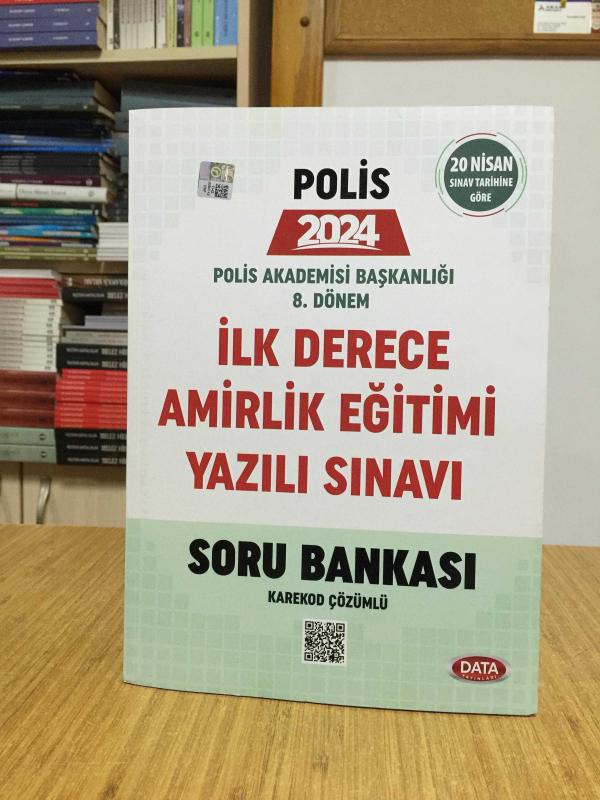 Polis Akademisi Başkanlığı 8. Dönem İlk Derece Amirlik Eğitimi Yazılı Sınavı Soru Bankası - Karekod Çözümlü