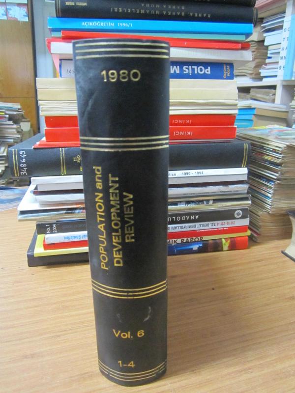 Population and Development Review - Vol 6 Number 1-4 - Year 1980