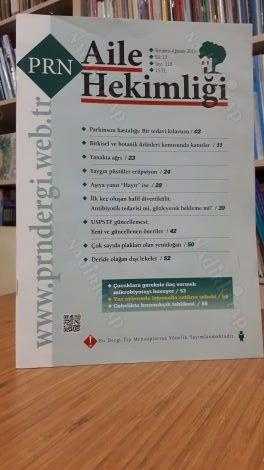 PRN Aile Hekimliği Dergisi - Temmuz-Ağustos - 2018 Sayı 120