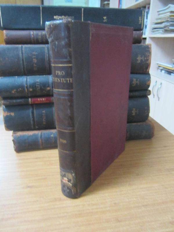 Pro Juventute Schweiz. Zeitschrift für Jugendfürsorge und Jugendpflege - 1930 - No: 1-12