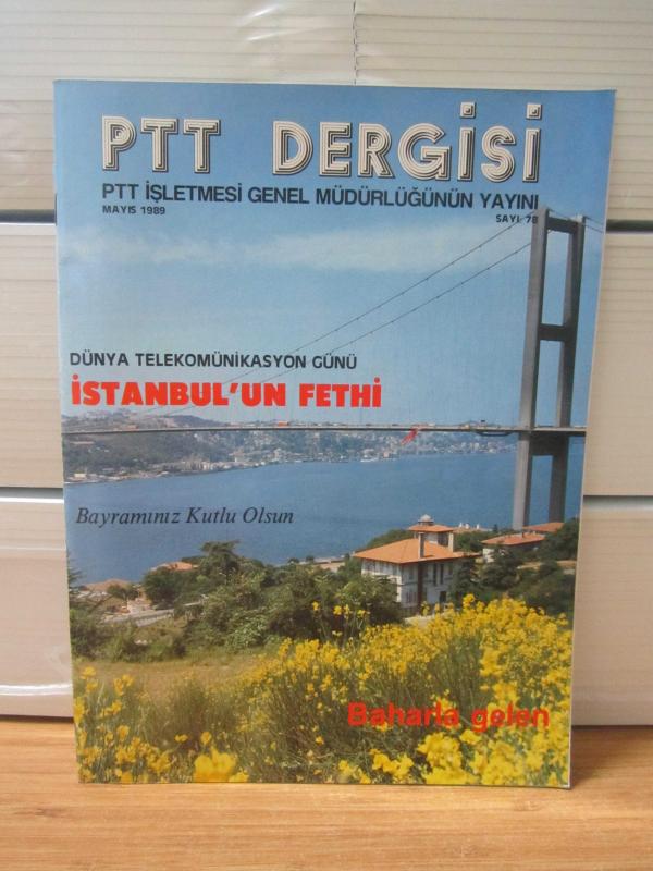 PTT Dergisi - Sayı 78 - Mayıs 1989