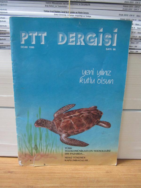 PTT Dergisi - Sayı 86 - Ocak 1990